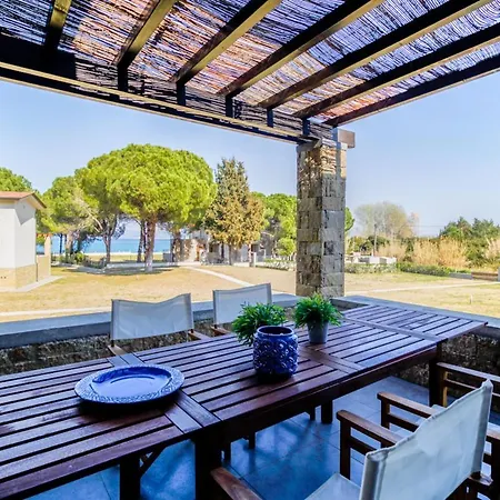 Maisonette Ioanna 70 M From Glarokavos Beach Villa Pefkochori